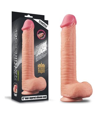 Rimba LoveToy - Realistic Dildo 30.5 cm - Nude