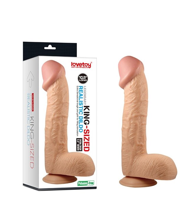 King-Sized Legendary Realistic Dildo 10.5"