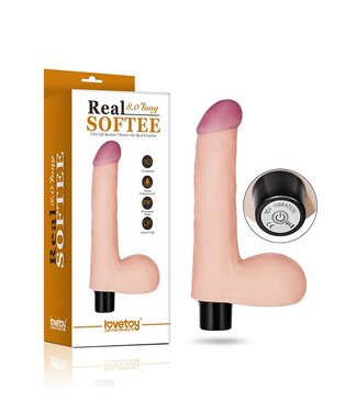 Rimba Vibrating Real Softee 8" Realistic