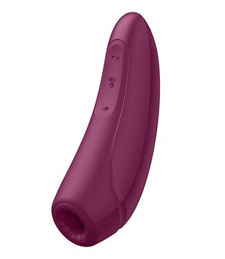 Rimba Satisfyer Curvy 1+ Rose Red / incl. Bluetooth and App