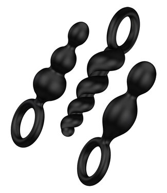 Rimba Satisfyer Booty Call Black (set of 3)