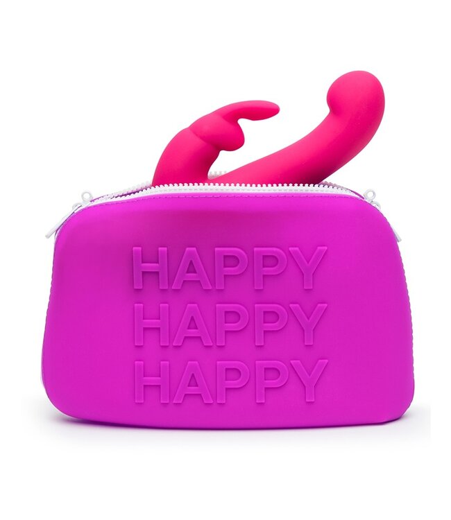 Happy Rabbit Storage Case large Purple