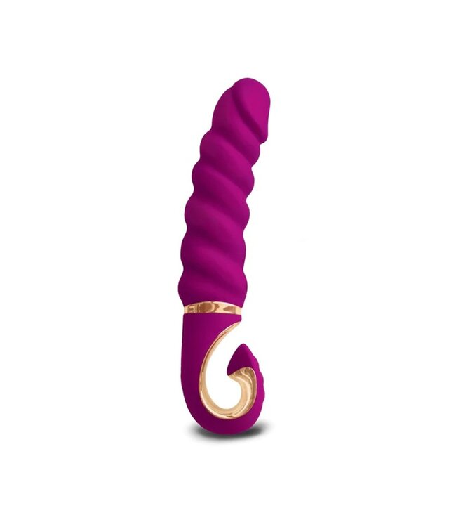 Gvibe - GJack Mini - Geribbelde Vibrator - Fuchsia