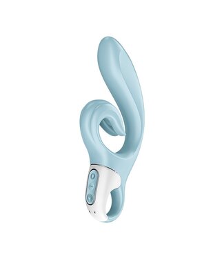 Rimba Satisfyer - Love Me - Rabbit Vibrator - Lichtblauw