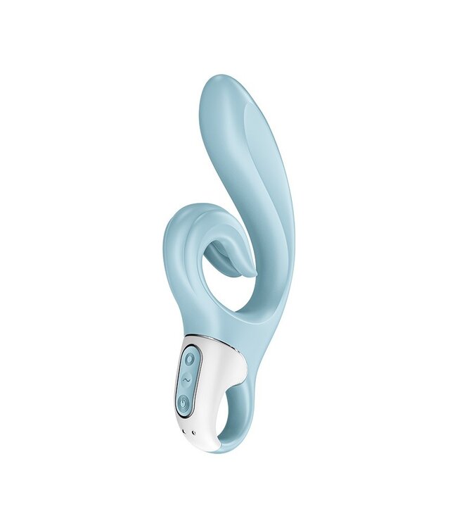 Satisfyer - Love Me - Rabbit Vibrator - Lichtblauw