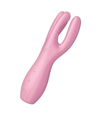 Rimba Satisfyer - Threesome 3 - Multi Vibrator - Roze