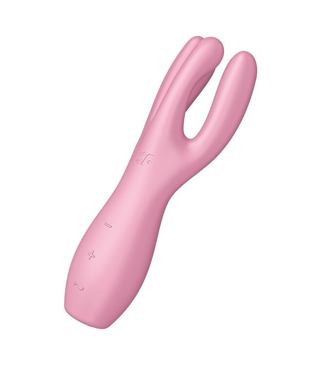 Satisfyer - Threesome 3 - Multi Vibrator - Roze