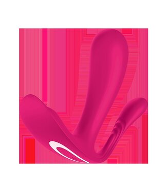 Rimba Satisfyer - Top Secret+ - Draagbare vibrator met anale stimulator - Roze