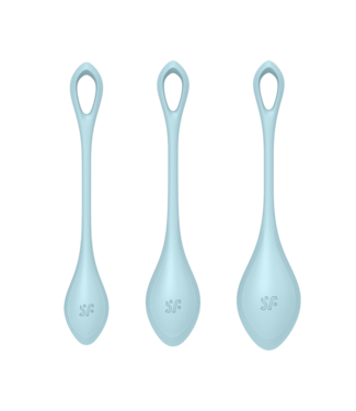 Rimba Satisfyer - Yoni Power 2 - Kegel Balletjes Set - Blauw