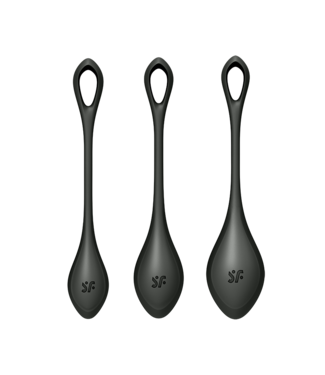 Rimba Satisfyer - Yoni Power 2 - Kegel Balletjes Set - Zwart