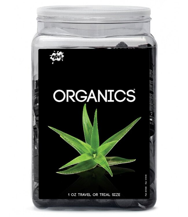 WET Organics 36 x 30ml. Counter Bowl display