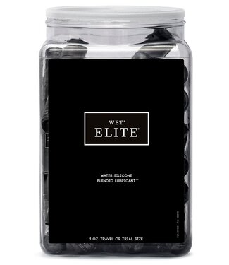 Rimba WET Elite Black Water Silicone Blend 36 x 30ml. in Counter Bowl