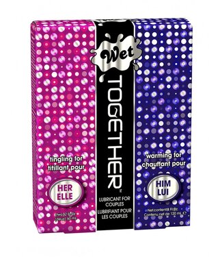 Rimba WET Together Lubricant for Couples 2 x 60mL