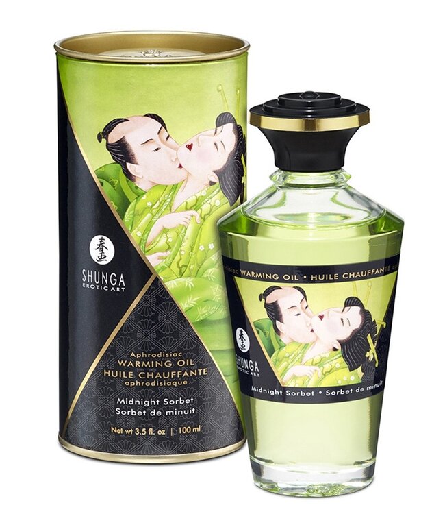 Shunga - Verwarmende Olie - Midnight Sorbet - 100 ml