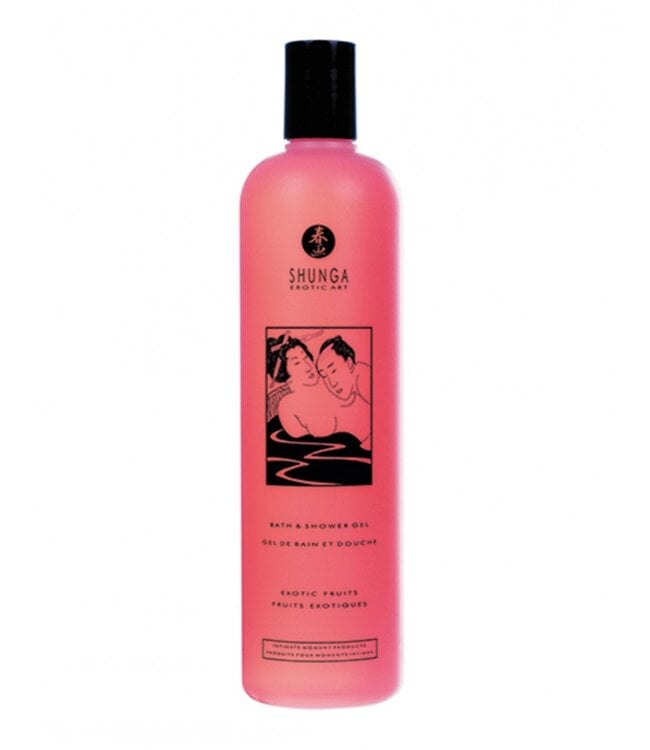 Shunga - Bad- & Douchegel - Exotic Fruits - 500 ml