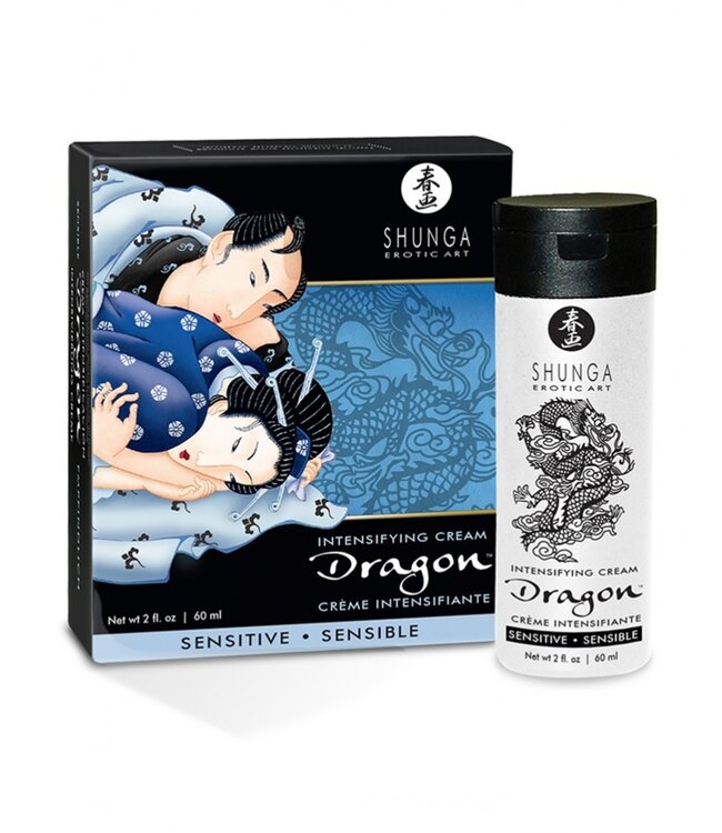 Shunga - Dragon Cream Sensitive - Intensifiërende Crème - 60 ml