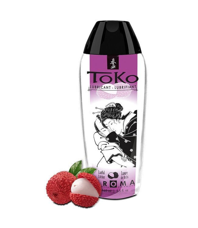 Shunga - Toko Aroma Lustful Lychee - Glijmiddel op waterbasis - 165 ml