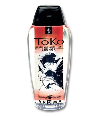 Rimba Shunga - Toko Aroma Tangerine Cream - Water-based Lubricant - 165 ml