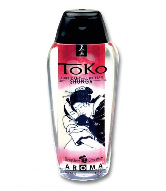 Shunga - Toko Aroma Blazing Cherry - Glijmiddel op waterbasis - 165 ml