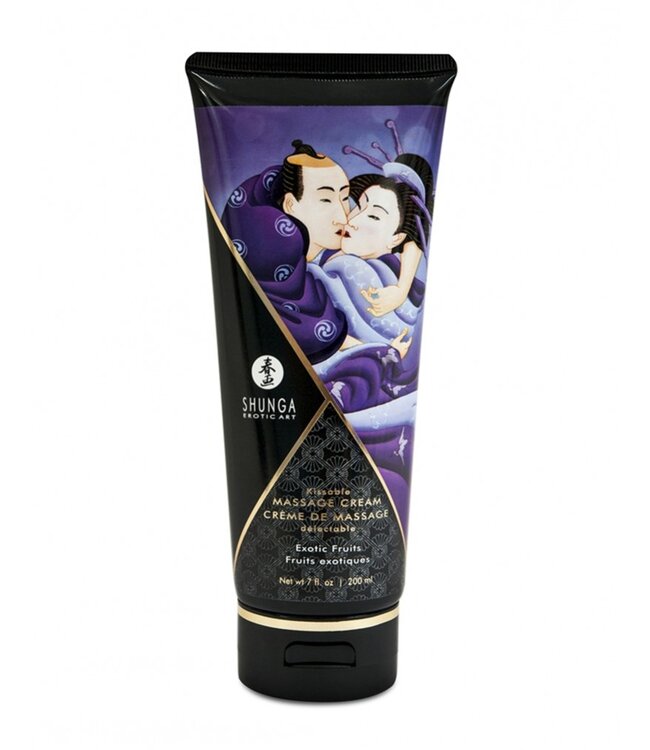 Shunga - Eetbare Massage Crème - Exotic Fruits - 200 ml