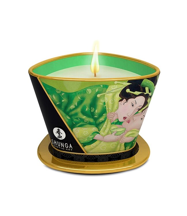 Shunga - Massagekaars - Exotic Green Tea - 170 ml