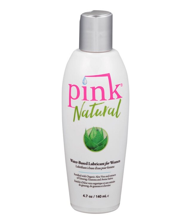 Roze - Natural - Glijmiddel op waterbasis - 140 ml