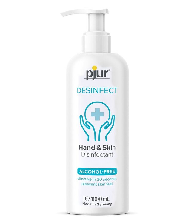 pjur - Hand & Skin Disinfectant - Desinfecterende handgel - 1000 ml