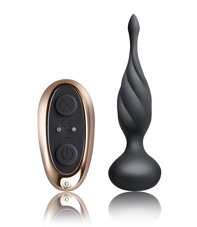 Rocks-Off - Petite Sensations Discover - Anale Vibrator met Afstandsbediening - Zwart