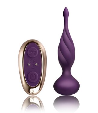 Rimba Rocks-Off - Petite Sensations Discover - Anale Vibrator met Afstandsbediening - Paars