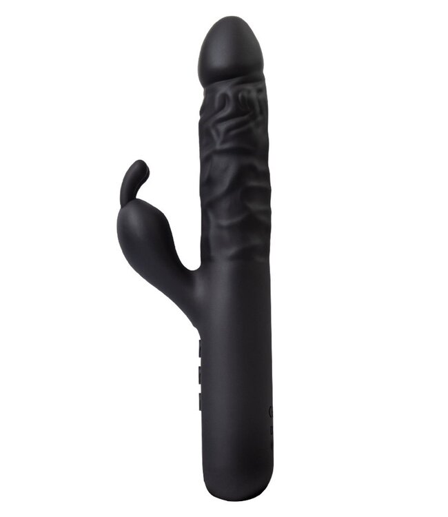 Rimba Toys - Sensual Nights SN06 - Realistische Rabbit Vibrator - Zwart