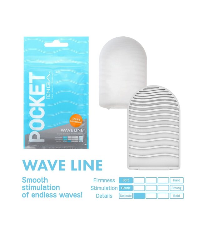 Tenga Pocket Wave Line