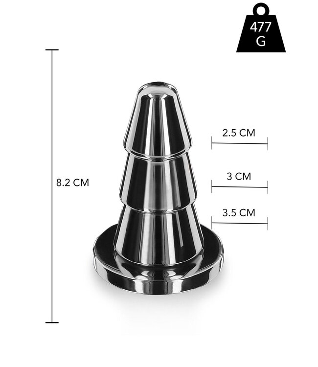 Playhouse Steel Pleasure Advanced Cone Butt Plug