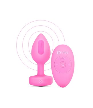 B-Vibe Vibrating Heart Plug S/M