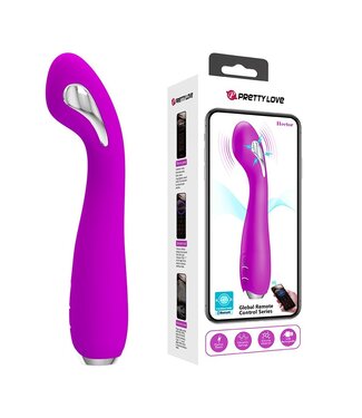 Rimba Pretty Love - Hector - G-Spot Elektrische Schok Vibrator met Appbediening - Paars