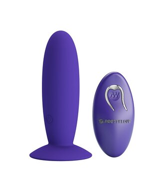 Rimba Pretty Love - Murray-Youth - Vibrerende Buttplug met Afstandsbediening - Paars