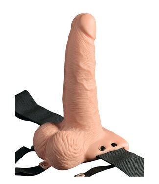 Pipedream Fetish Fantasy 6' Hollow Strap On Remote