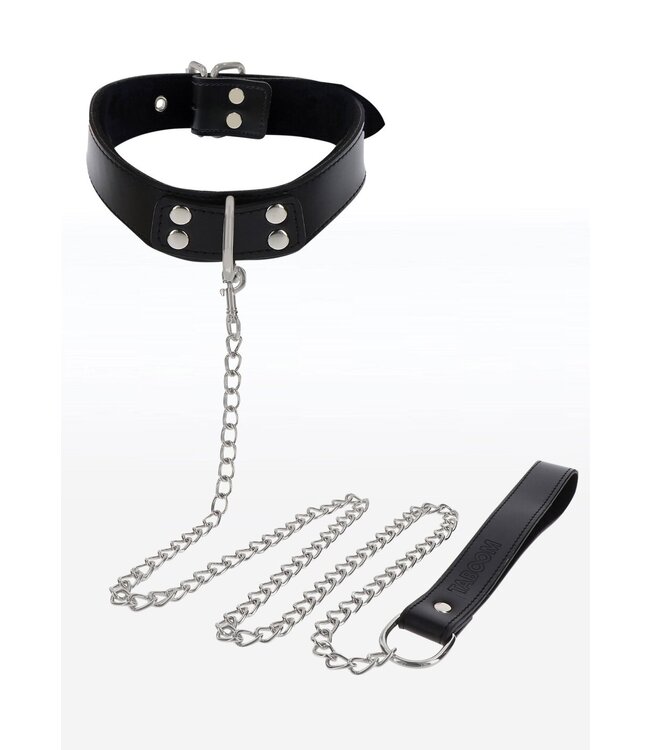 Taboom Bondage Essentials Elegant Collar and Chain Leash