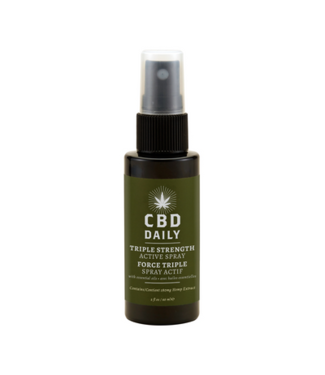 Earthly body CBD Daily Active Spray with Triple Action - 2 fl oz / 60 ml