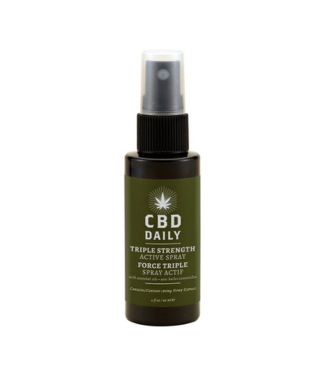 CBD Daily Active Spray with Triple Action - 2 fl oz / 60 ml