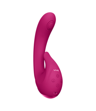 VIVE by Shots Miki - Pulse Wave  Flickering G-Spot Vibrator - Pink