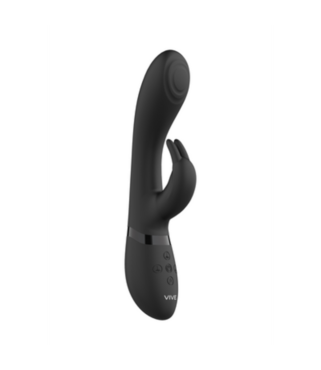 Cato - Pulse G-spot Rabbit - Black