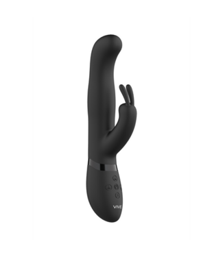 VIVE by Shots Izara - Rotating Beads Rabbit Vibrator - Black