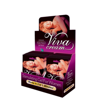 Swiss Navy Viva Cream - Arousal Gel - 24 Pieces