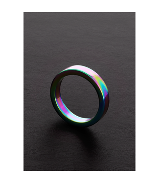 Steel by Shots Rainbow Flat C-Ring - 0.3 x 1.8 / 8 x 45 mm