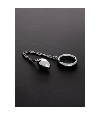 Steel by Shots Donut C-Ring Anal Egg - 2 x 2 / 50/50 mm