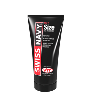 Swiss Navy MAX Size - Enhancement Creme for Men - 5 fl oz / 150 ml