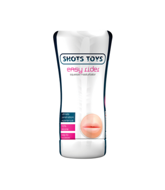 Shots Toys by Shots Easy Rider Squeeze Masturbator - Mouth