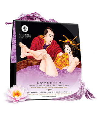 Shunga Lovebath - Sensual Lotus - 20 oz / 575 gr