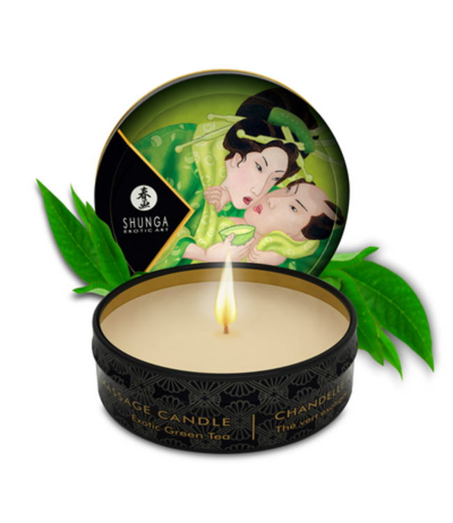 Mini Massage Candle - Exotic Green Tea - 1 oz / 30 ml