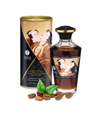 Shunga Aphrodisia Oil - Creamy Love Latte - 3.5 fl oz / 100 ml